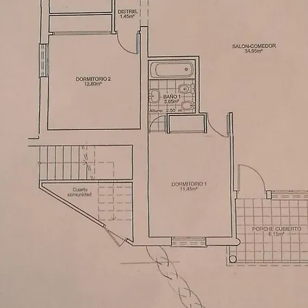 아파트 3 Bedroom Spacious 푸엔히롤라